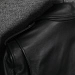 Mens Multi Zipper Biker Genuine Style Leather Jackets