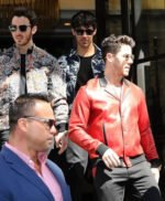 Mens Nick Jonas Red Jacket
