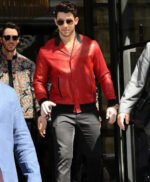 Mens Nick Jonas Red Jacket