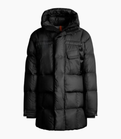 Men's Para Jumpers Bold Puffer Parka Coat Synthetic Down