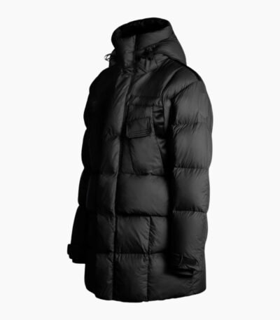 Men's Para Jumpers Bold Puffer Parka Coat Synthetic Down