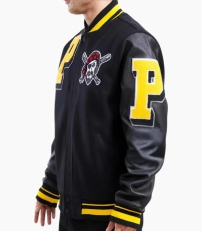 Men's Pittsburgh Pirates Logo Varsity Jacket