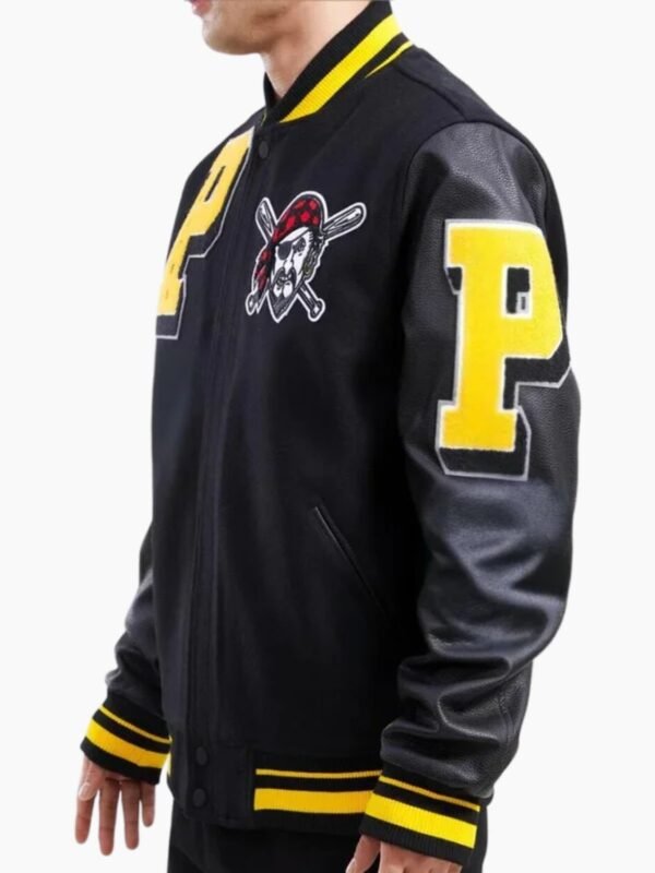 Men's Pittsburgh Pirates Logo Varsity Jacket
