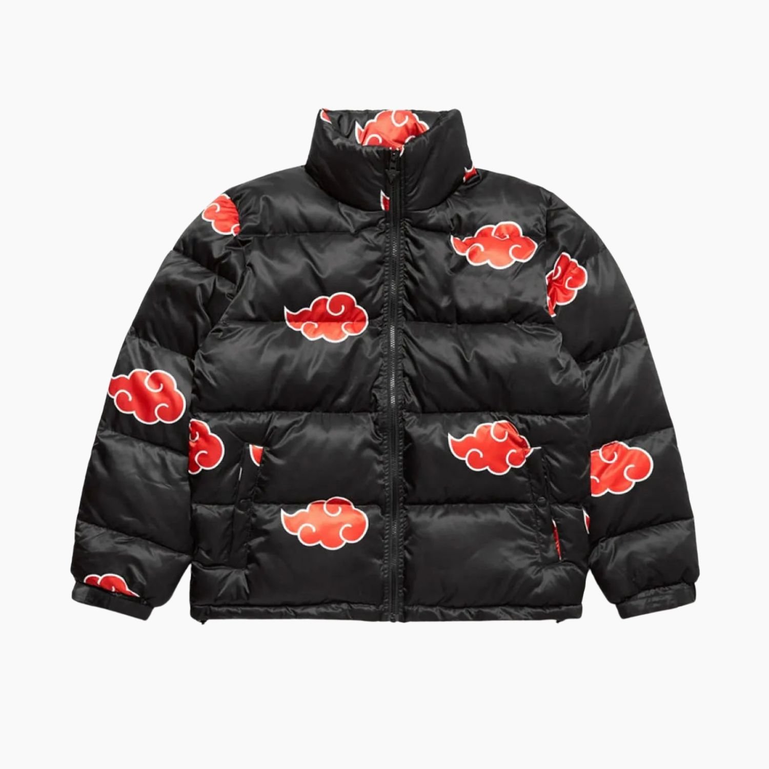 Men's Puffer Akatsuki Black Jacket Men's Puffer Akatsuki Black Jacket