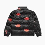 Men's Puffer Akatsuki Black Jacket