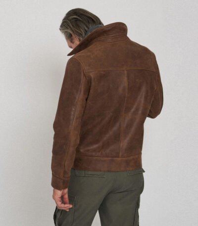 Men's Rugged and Characterful Premium Leather Jacket