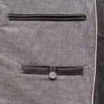 Men's Shirt Collar Black Leather Jacket