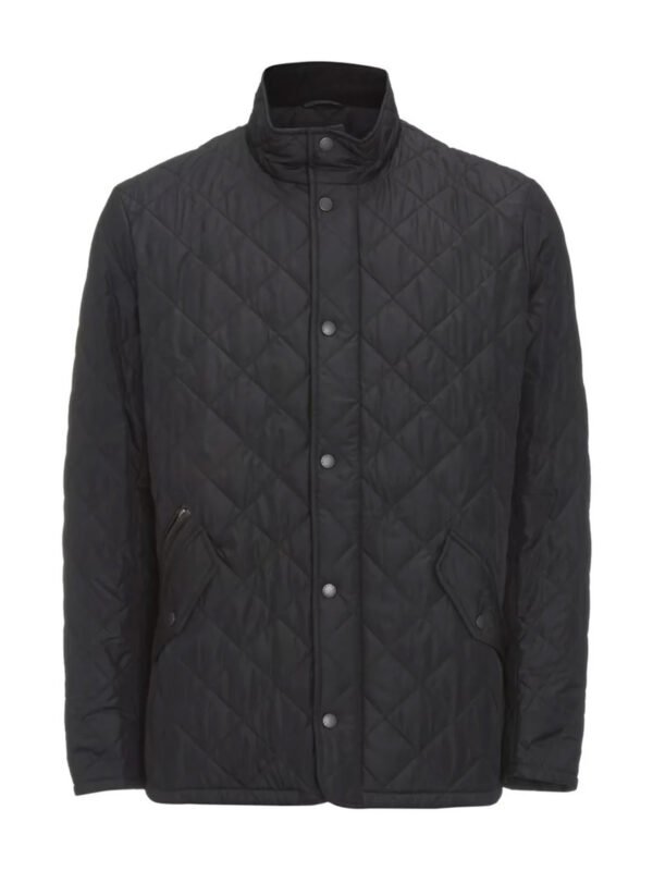 Men's Sports Quilt Jacket Black