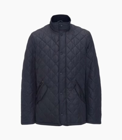 Men's Sports Quilt Jacket Blue