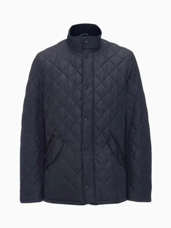 Men's Sports Quilt Jacket Blue