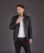Men's Stylish Leather Coat