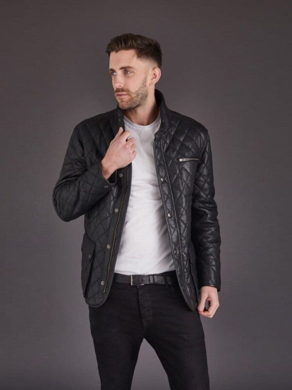 Men's Stylish Leather Coat