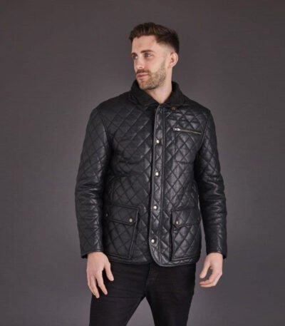 Men's Stylish Leather Coat