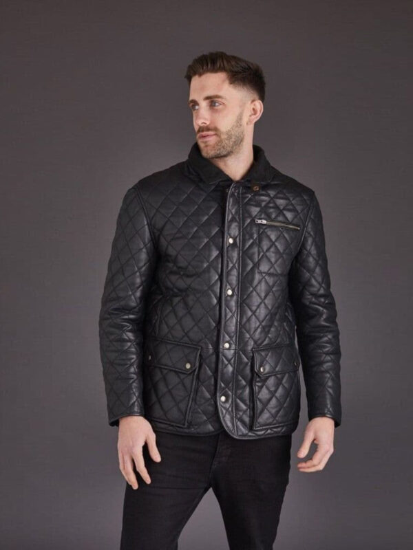 Men's Stylish Leather Coat