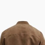 Men's Suede Bomber Leather Jacket