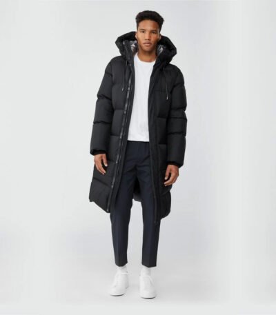 Men's Synthetic Down Coat With Pillow Collar