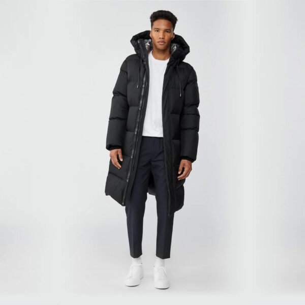Men's Synthetic Down Coat With Pillow Collar