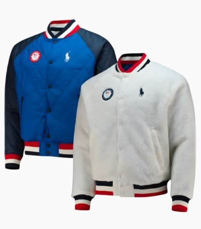 Men's Team USA Reversible Sherpa Jacket