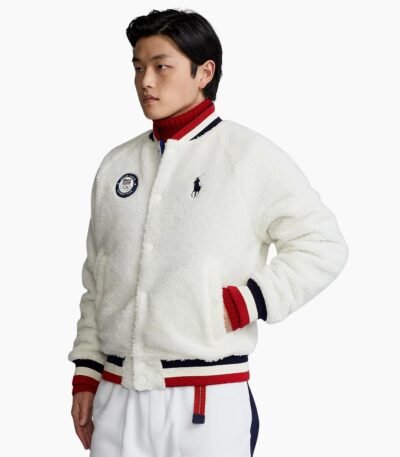 Men's Team USA Reversible Sherpa Jacket