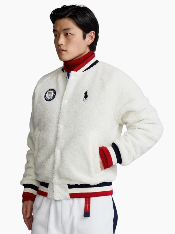 Men's Team USA Reversible Sherpa Jacket