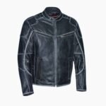 Men's Vintage Distressed Triple Vented Jacket