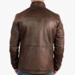 Men's Vintage Racing Leather Jacket