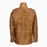 Men's Vintage Tan Military Jacket