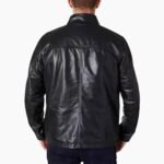 Men's Zipper Leather Jacket