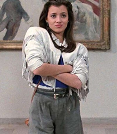 Mia Sarapochiello Ferris Bueller's Day Off Leather Jacket