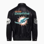 Miami Dolphins Full Leather Jacket