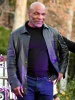 Mike Tyson Leather Shirt Mike Tyson Black Shirt
