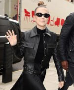 Millie Bobby Black Leather Jacket
