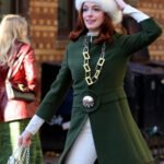 Modern Love Lexi Green Long Wool Coat