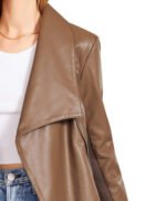 Moto Biker Leather Jacket Dakota Up to Speed