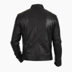 Motorcycle Black Leather Jacket