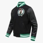 NBA Boston Celtics Mashup Men's Rib Wool Varsity Jacket