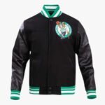 NBA Boston Celtics Retro Classic Men's Rib Wool Varsity Jacket