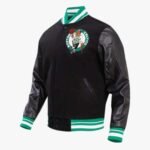 NBA Boston Celtics Retro Classic Men's Rib Wool Varsity Jacket