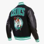 NBA Boston Celtics Retro Classic Men's Rib Wool Varsity Jacket