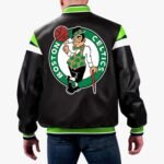 NBA Boston Celtics Varsity Leather Jacket