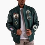 NBA Boston Celtics Wool Varsity Jacket