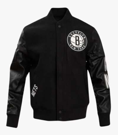NBA Brooklyn Nets Classic Wool Men's Varsity Jacket