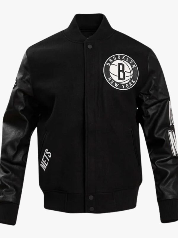 NBA Brooklyn Nets Classic Wool Men's Varsity Jacket