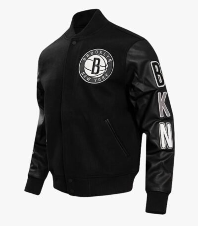 NBA Brooklyn Nets Classic Wool Men's Varsity Jacket