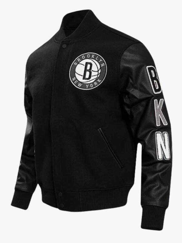 NBA Brooklyn Nets Classic Wool Men's Varsity Jacket