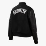 NBA Brooklyn Nets Classic Wool Women's Varsity Jacket