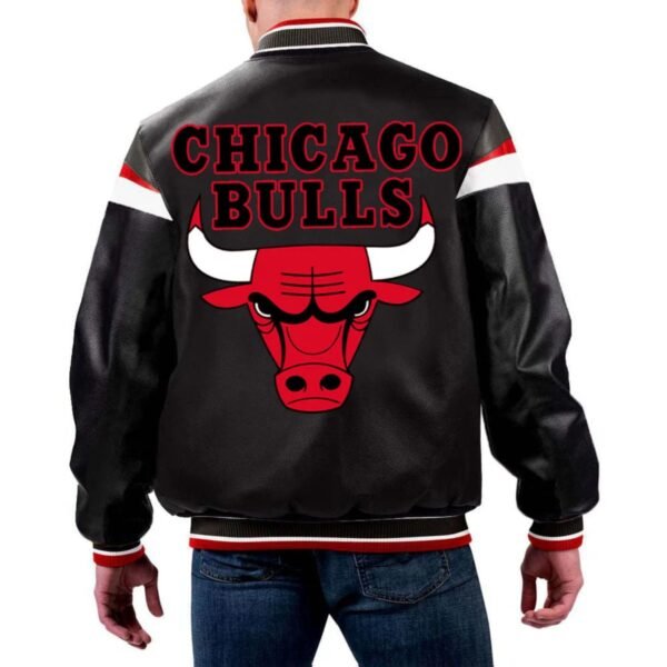 NBA Chicago Bulls Varsity Leather Jacket