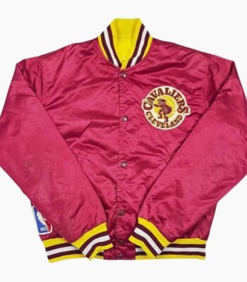 NBA Cleveland Cavaliers Satin Varsity Jacket