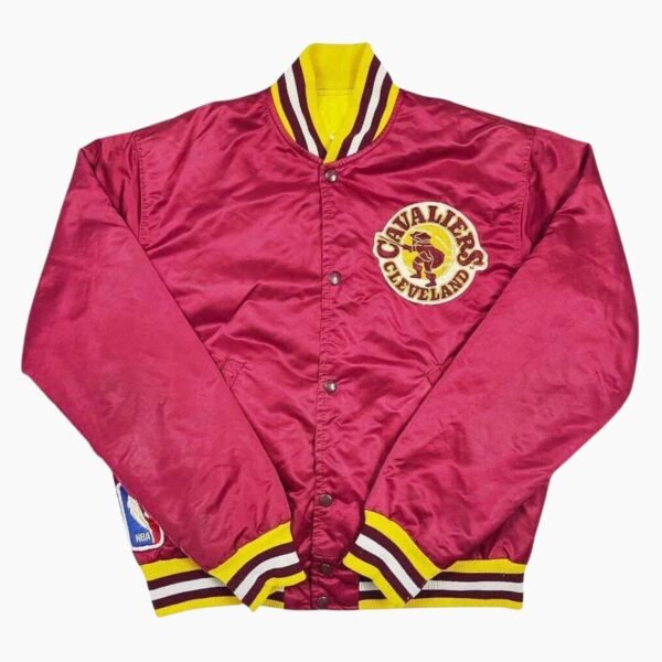 NBA Cleveland Cavaliers Satin Varsity Jacket