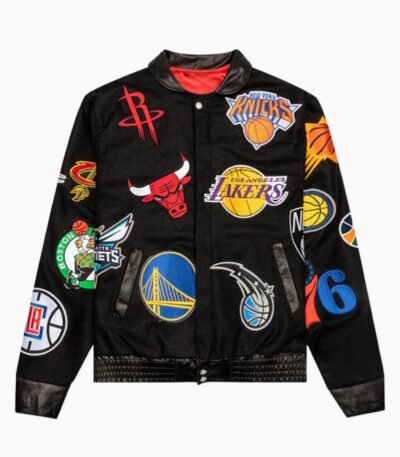 NBA Collage Wool Jacket